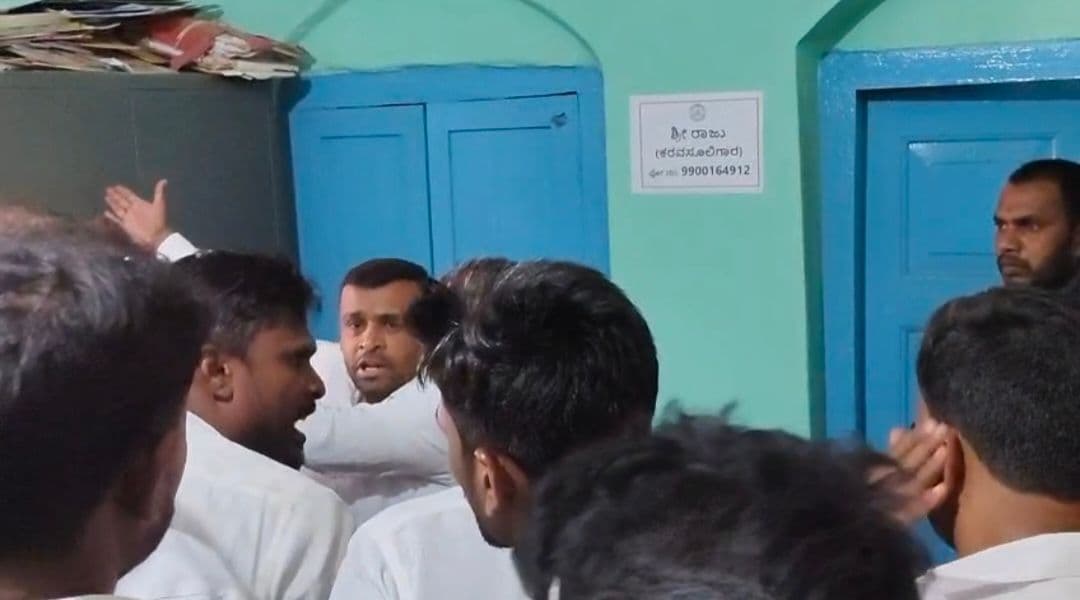 ಬಶೀರಾಪೂರ ನೀರಿನ ಸಮಸ್ಯೆ: ಪಂಚಾಯತ ಎದುರು ಪ್ರತಿಭಟನೆ